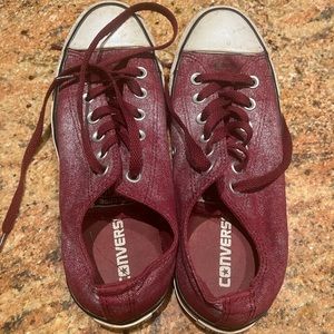 Glitter converse
